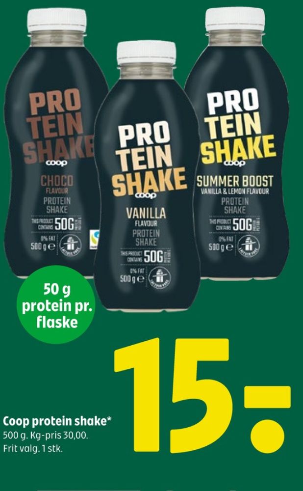 Coop, Protein Shake Choco