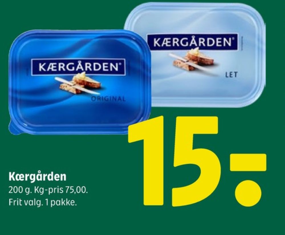 Kærgården, Smørbar