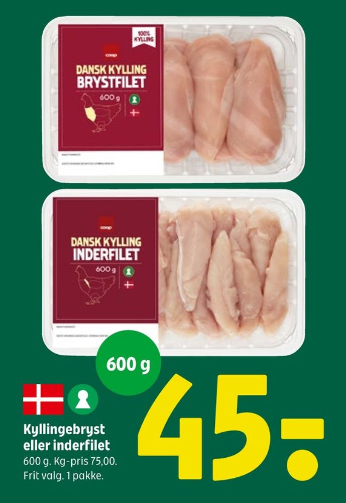 Coop, Kyllingebrystfilet