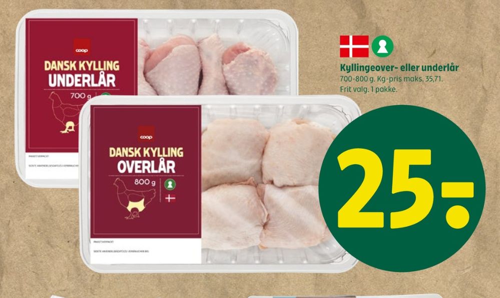 Coop, Kyllingeoverlår