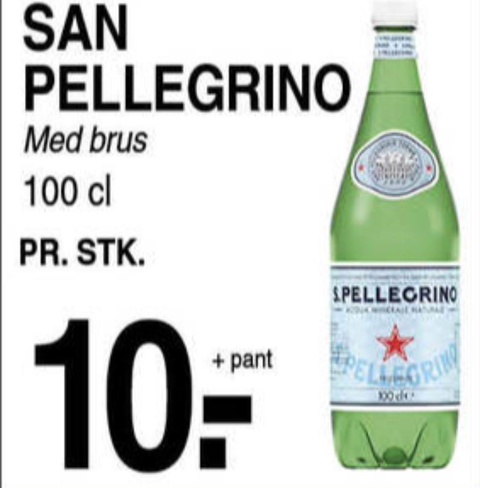 San Pellegrino, Mineralvand med brus