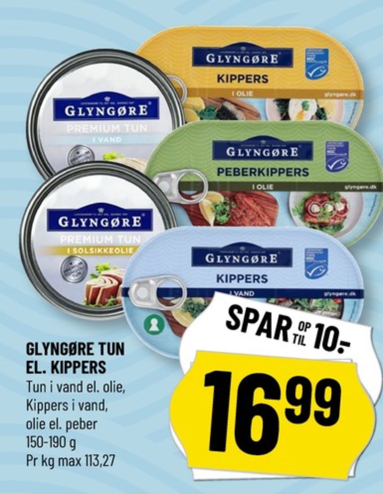Glyngøre, Premium tun i vand
