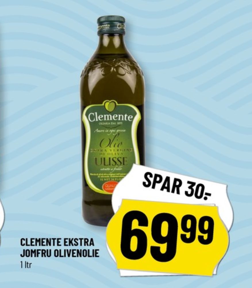Clemente, Olivenolie