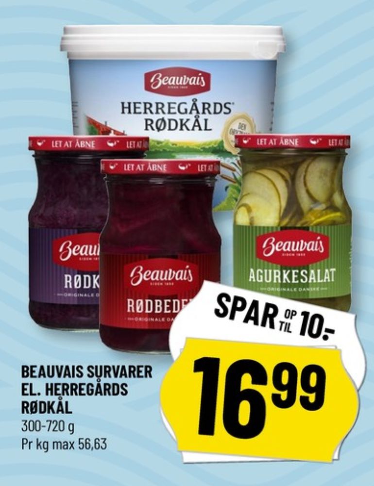 Beauvais, Rødkål-syltet
