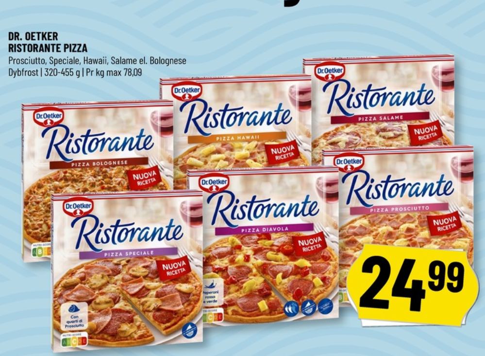 Ristorante, Pizza Bolognese