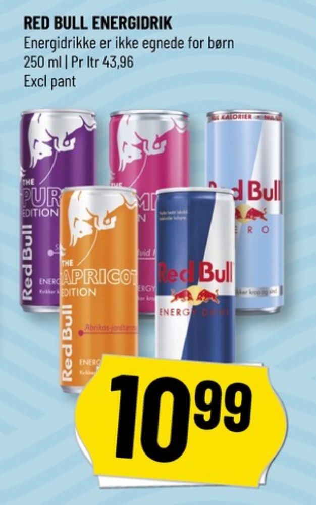 Red Bull The Summer Edition, Energidrik