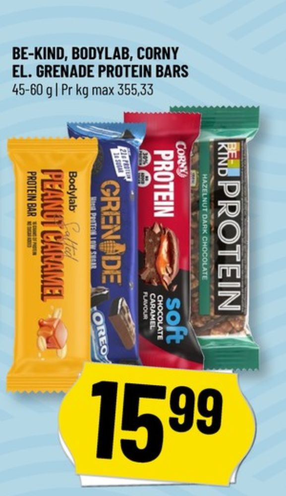 Be-kind, Proteinbar