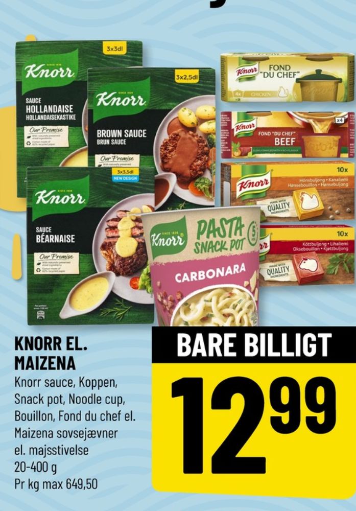 Knorr, Bearnaisesauce