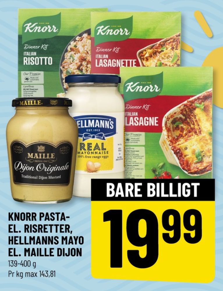 Knorr Dinner Kitt, Italian Lasagnette