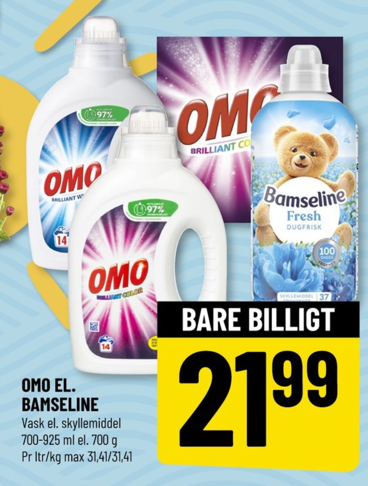 Omo, Vaskepulver