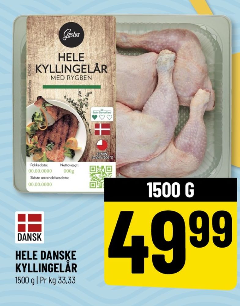 Gestus, Kyllingelår