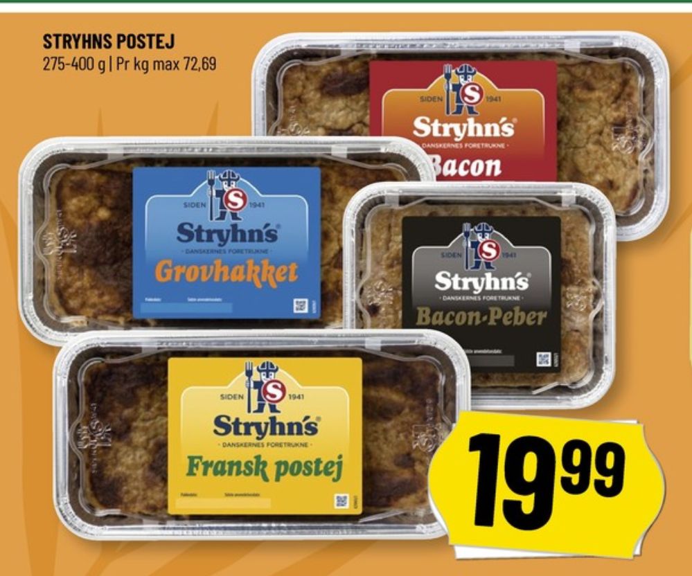 Stryhns Bacon, Leverpostej
