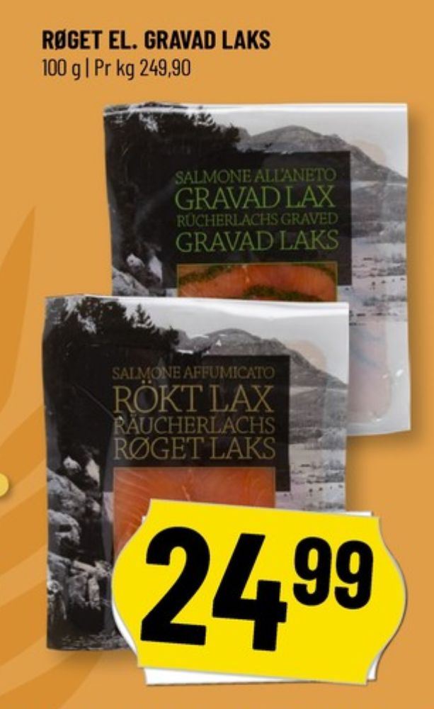 Laks i skiver