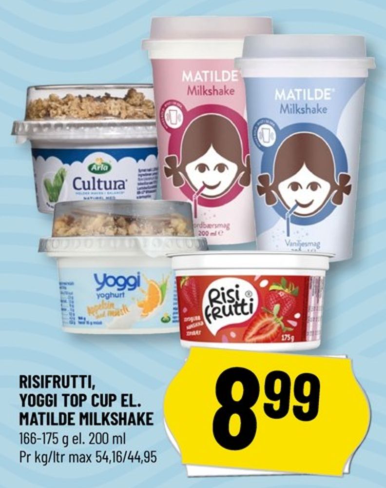 Yoggi, Yoghurt Appelsin Med Müsli Top