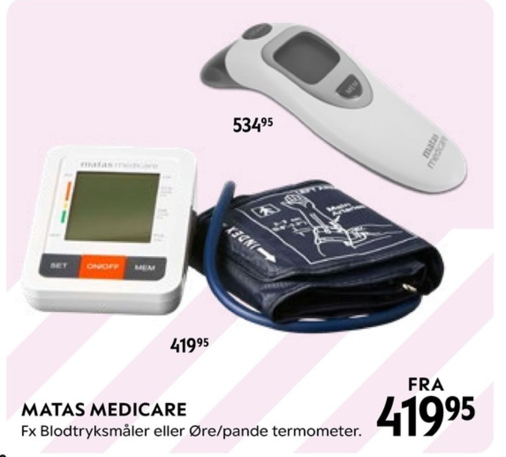 Matas MediCare, Blodtryksmåler