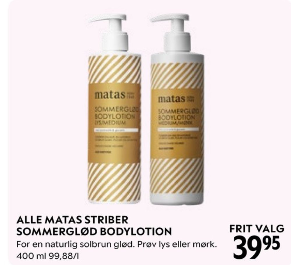 Matas, Bodylotion