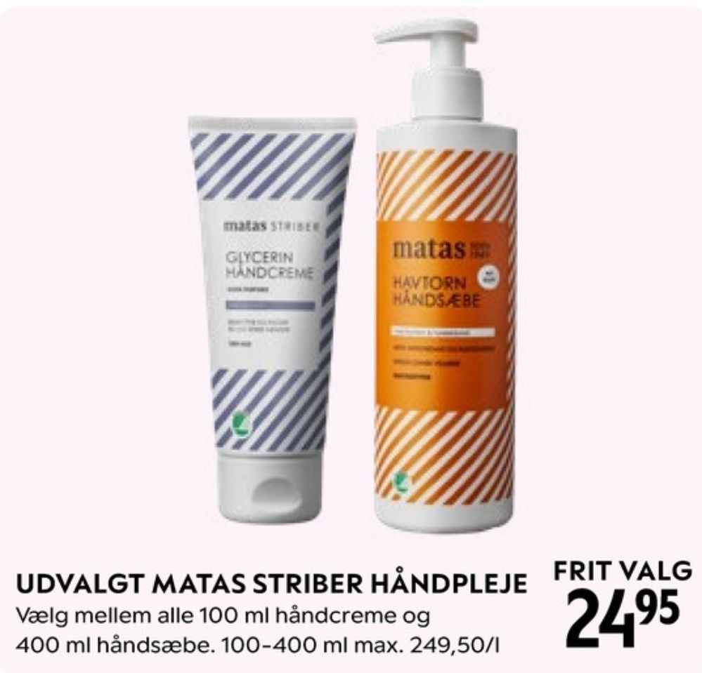 Matas, Flydende sæbe