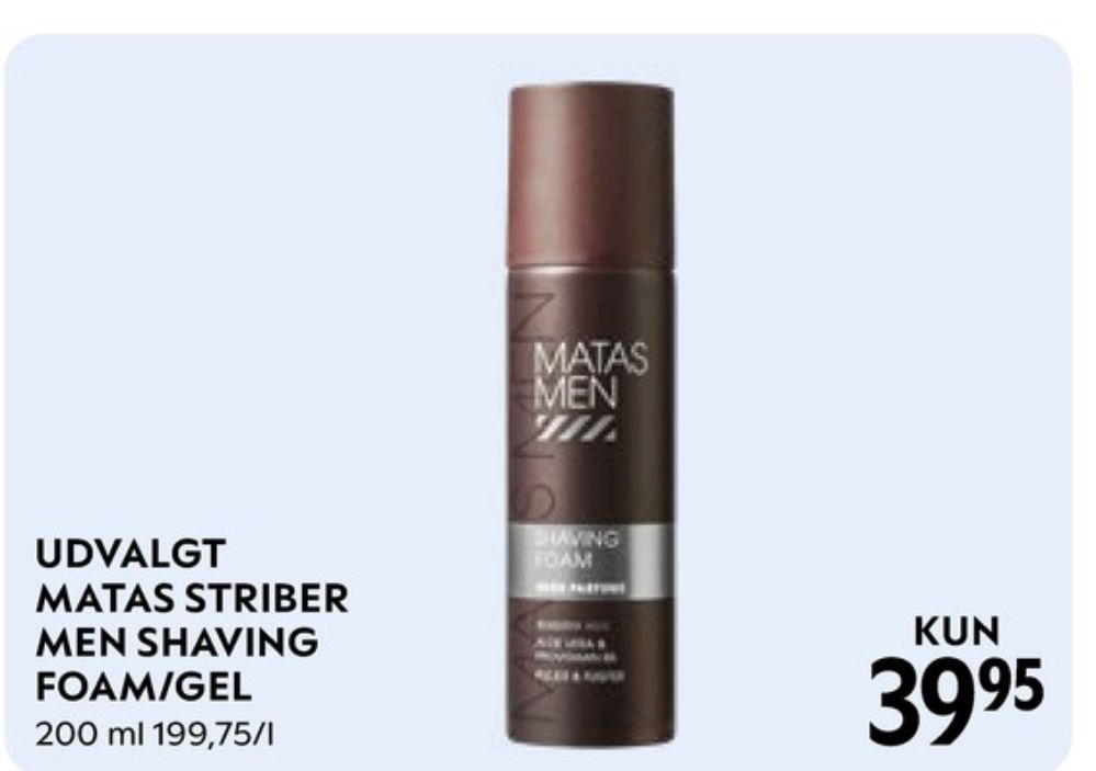 Matas Men, Barberskum