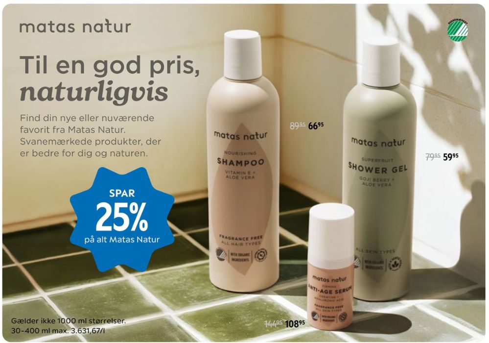 Matas Natur, Shampoo