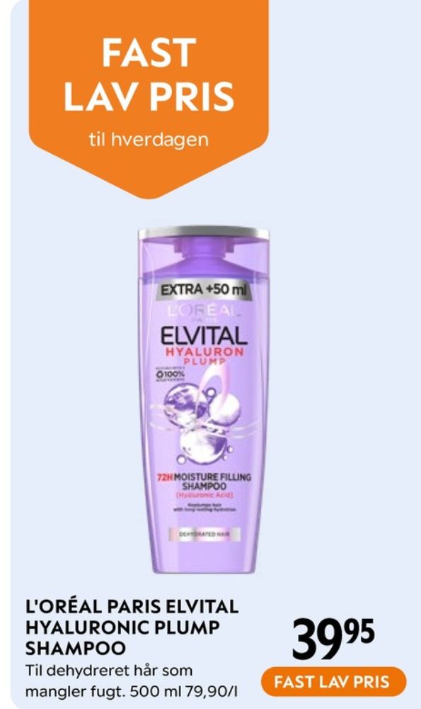 Loreal Elvital, Shampoo