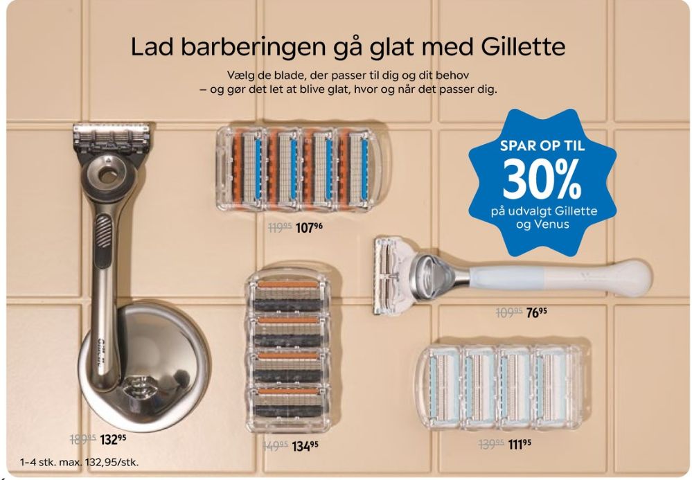 Gillette, Barberblade