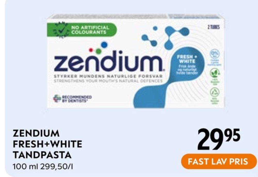 Zendium, Tandpasta