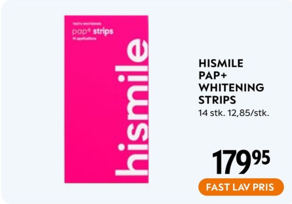 Hismile, Tandblegning
