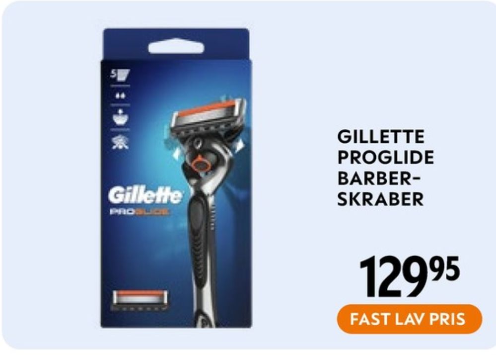 Gillette Proglide, Barberskraber