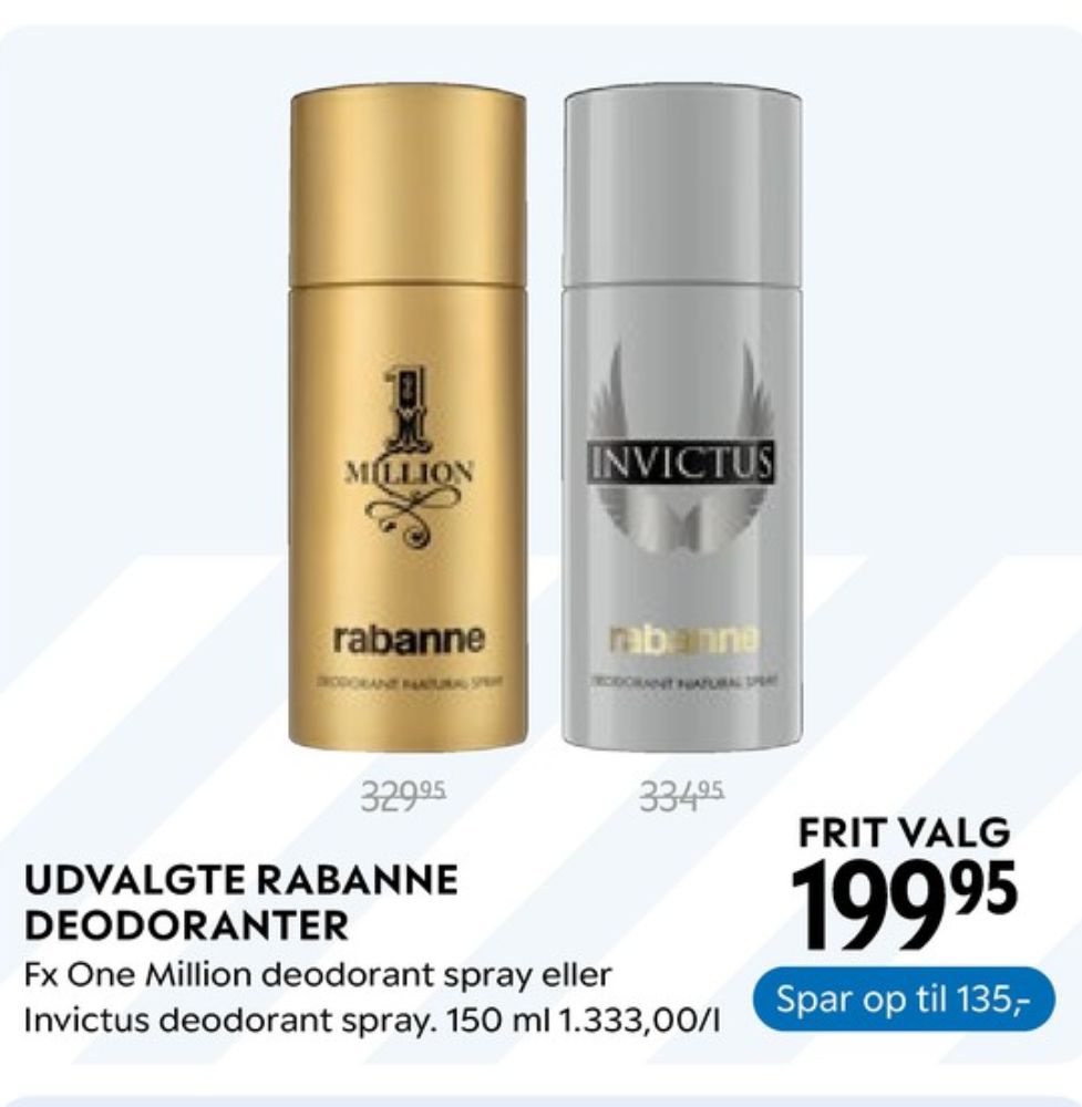 Paco Rabanne, Deospray