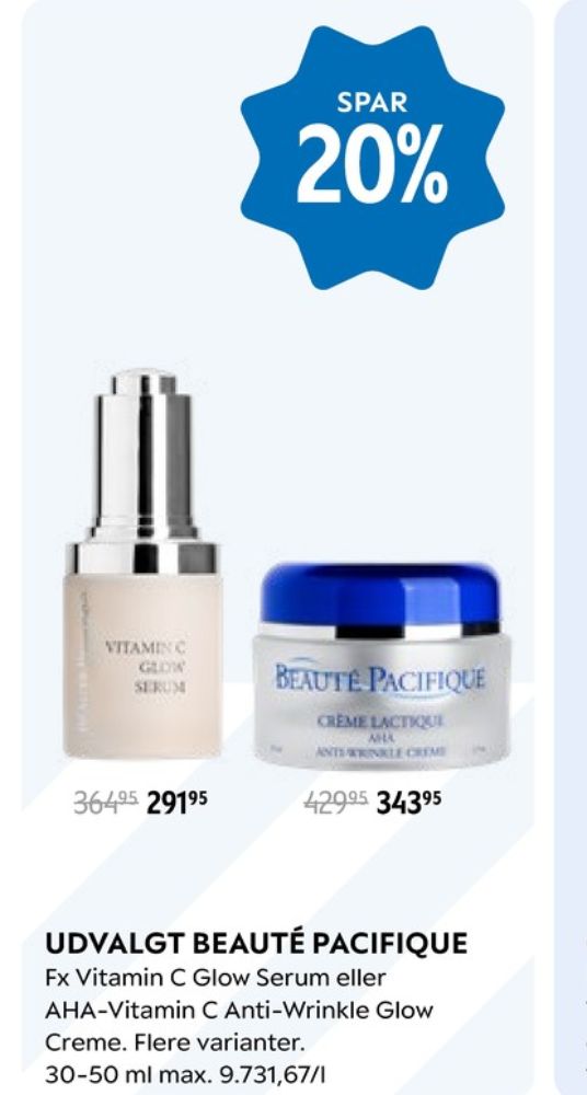 Beauté Pacifique, Creme