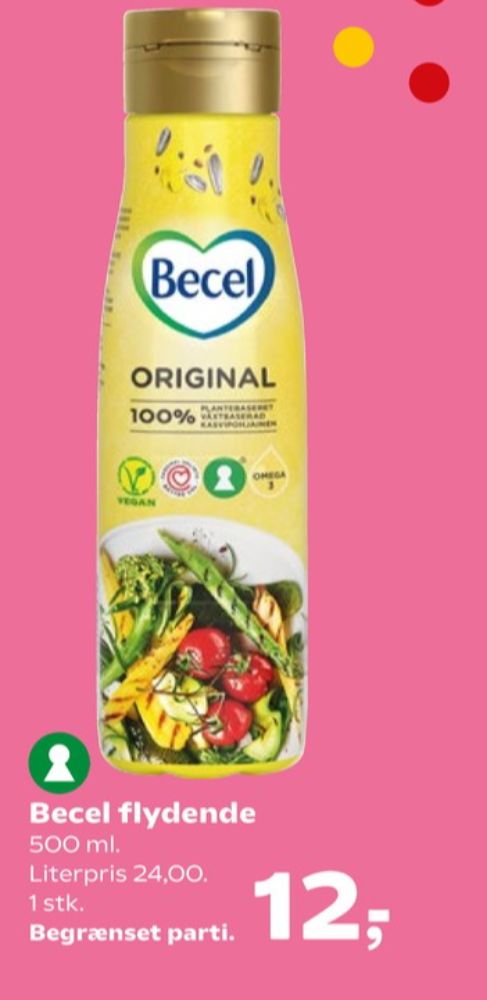 Becel, Margarine - flydende original