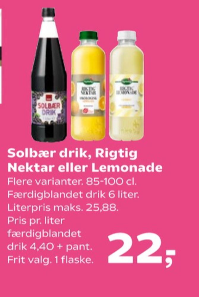 Rynkeby Rigtig Lemonade, Citronlemonade