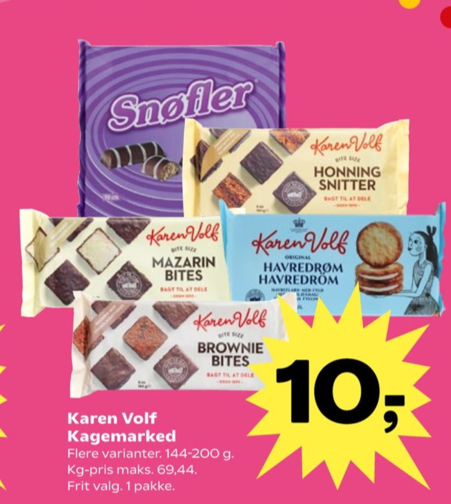 Karen Volf, Snøfler