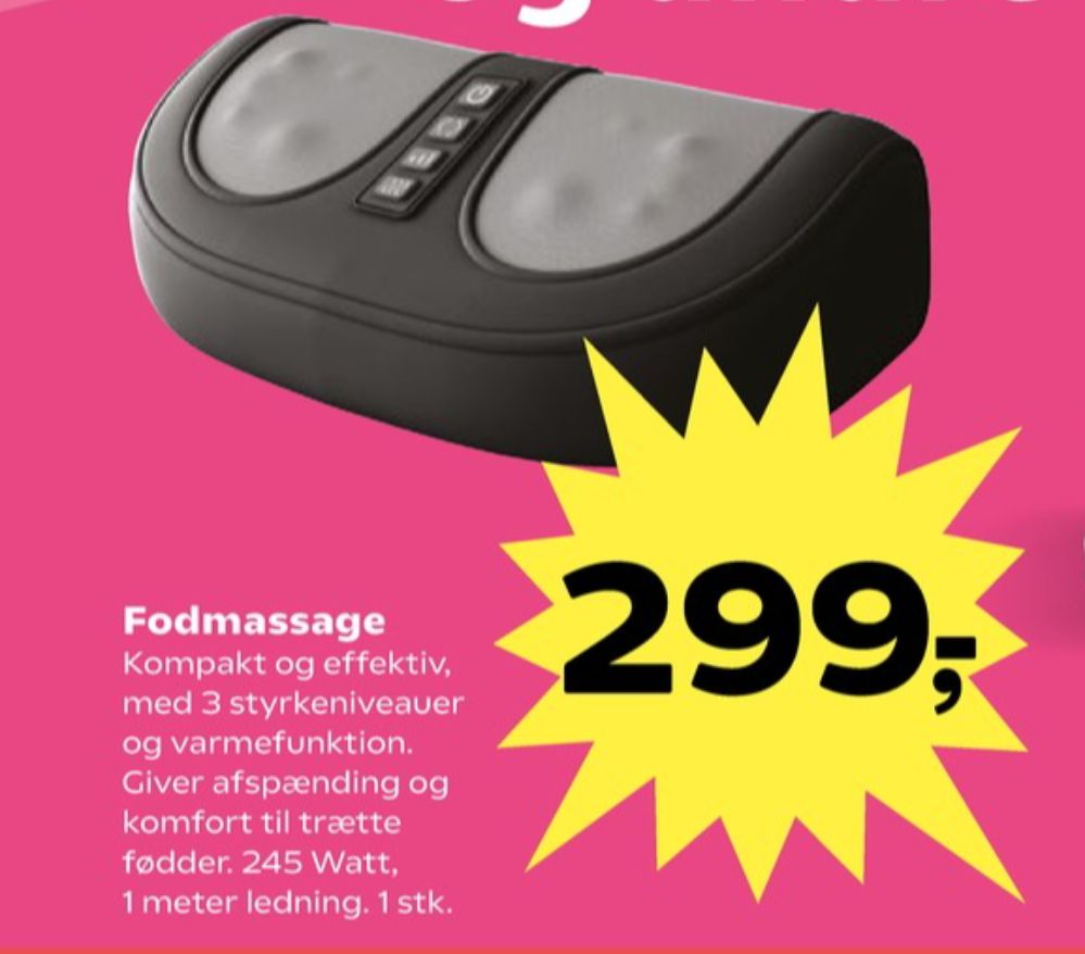 Fodmassage
