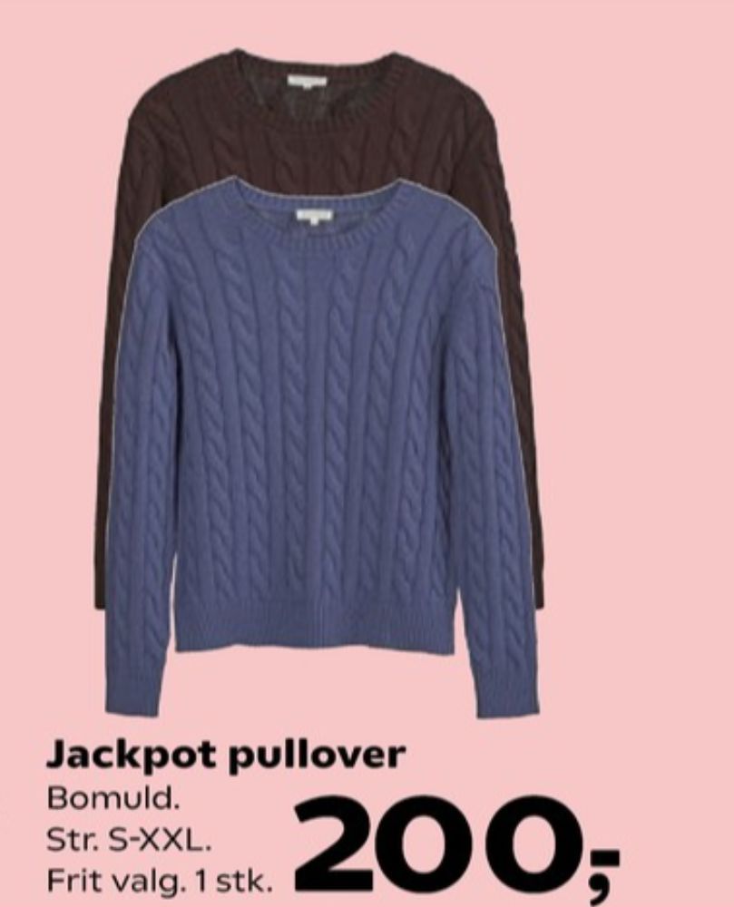 Jackpot, Pullover