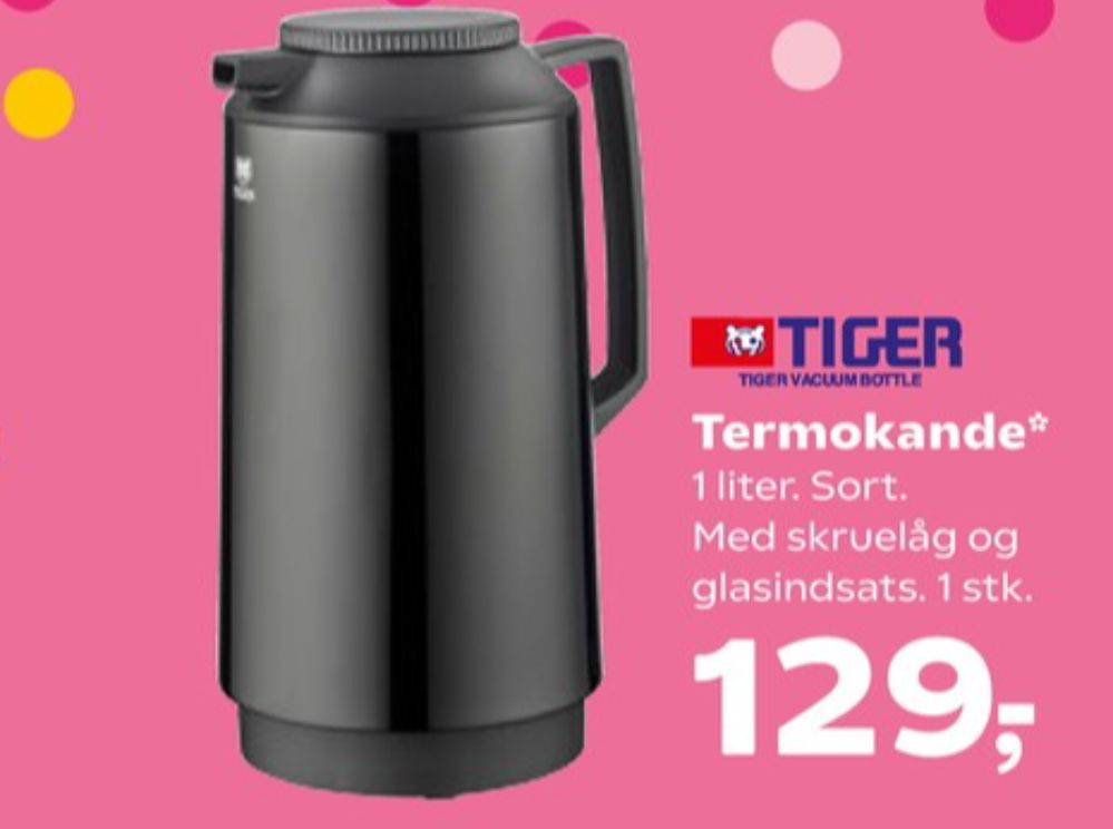 Tiger, Termokande