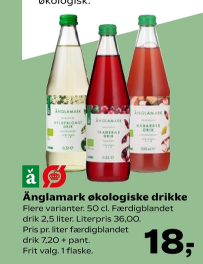 Änglamark, Tranebærdrik