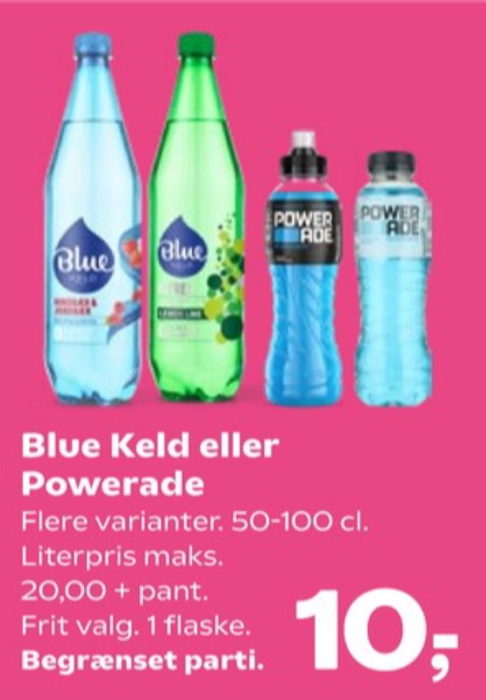 Blue Keld BFree, Sportssodavand Lemon Lime