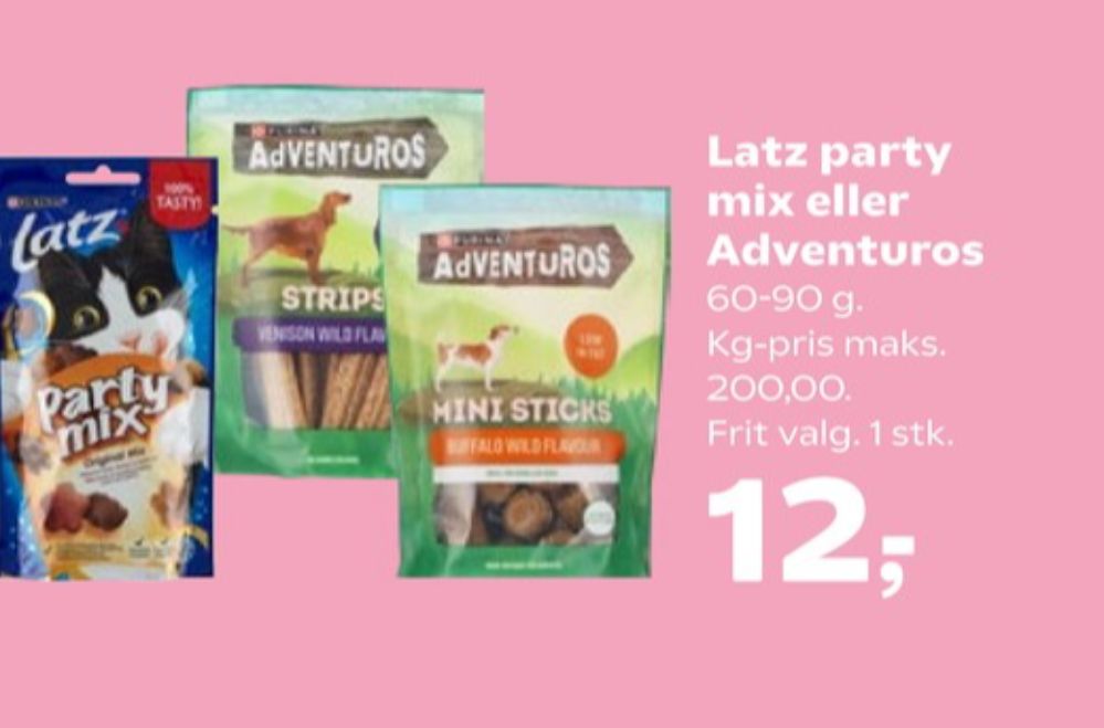 Purina Latz, Kattesnacks