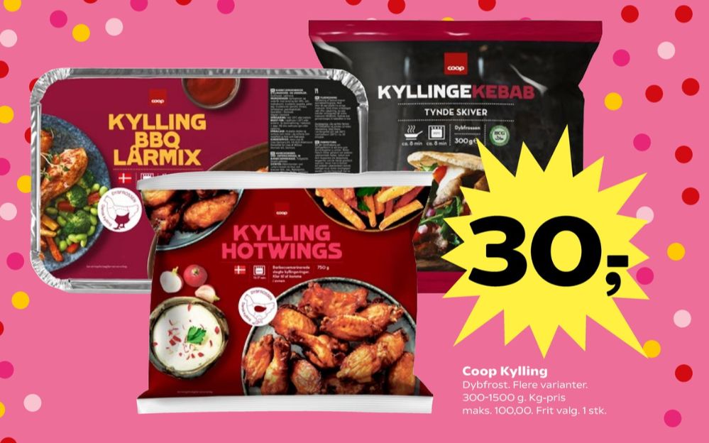 Coop, Kyllingelårmix