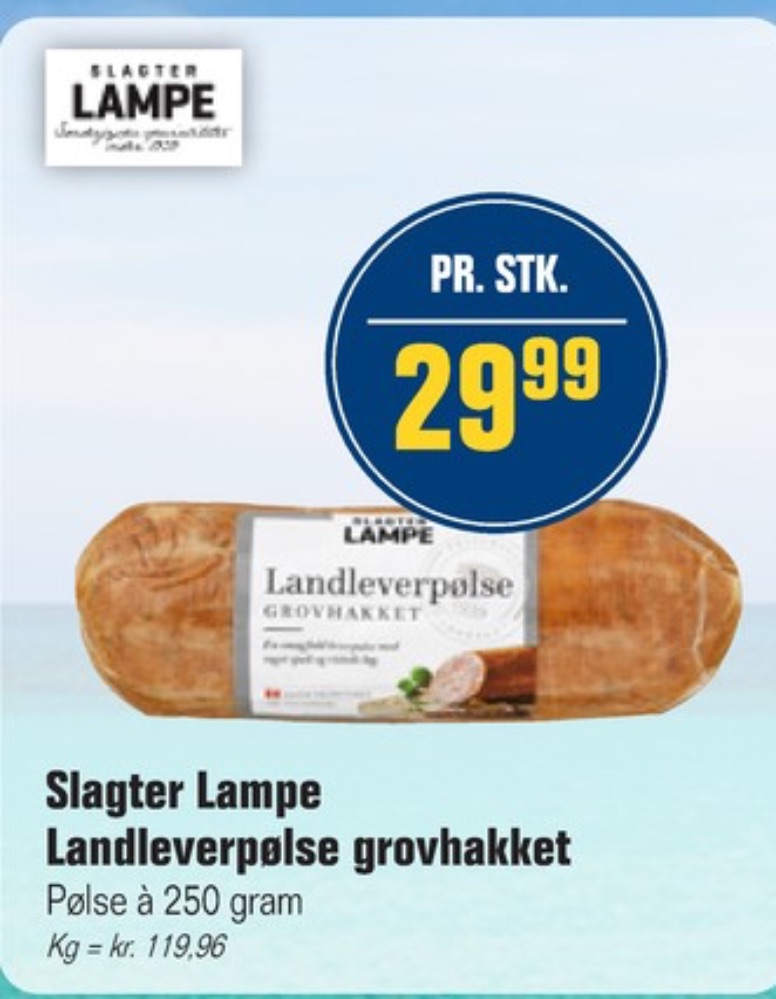 Slagter Lampe, Landleverpølse