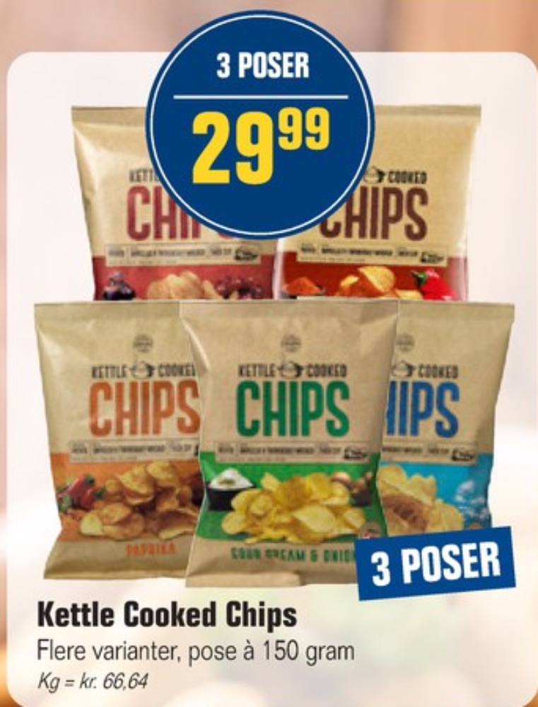 Kettle Cooked Chips, Sweet BBQ Chips