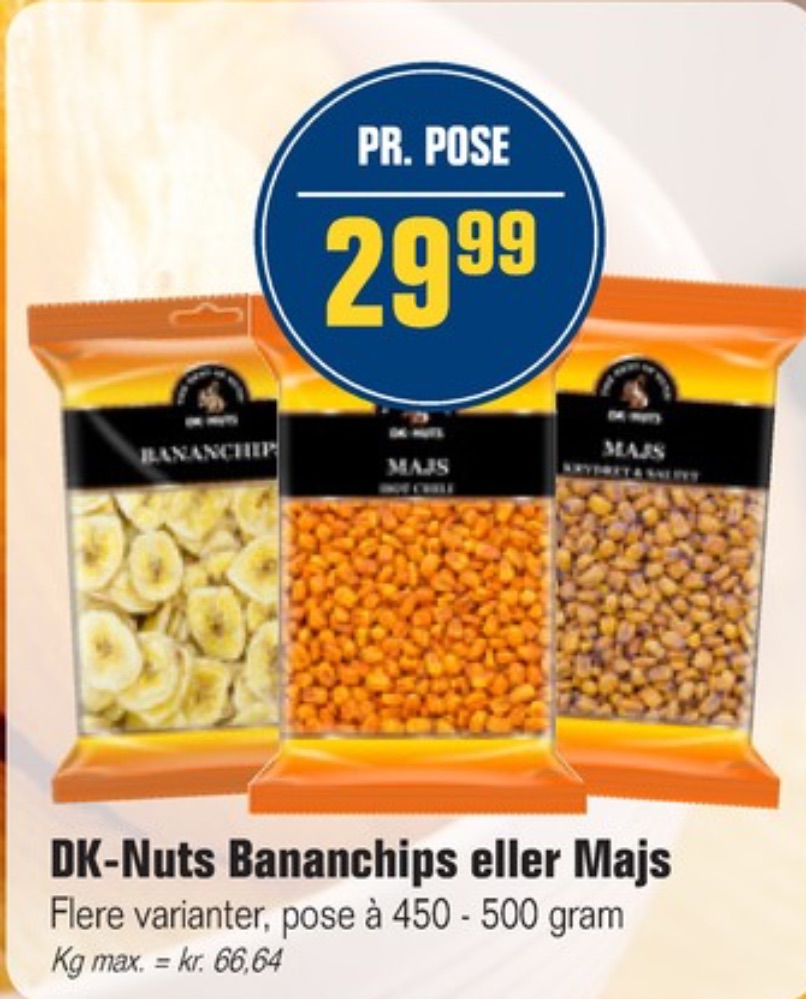 DK-Nuts, Majs Hot Chili