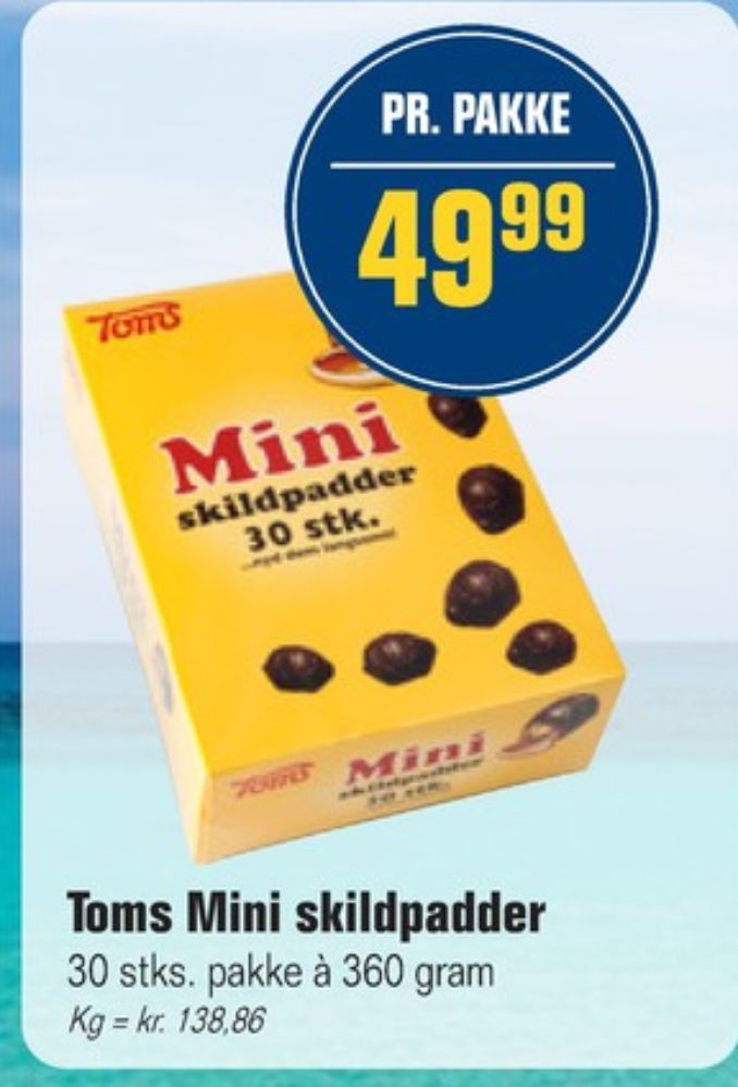 Toms Mini Skildpadder, Chokoladeskildpadder