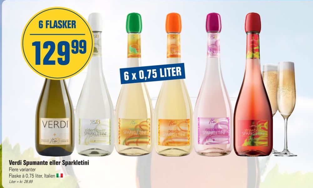 Verdi, Italiensk Mousserende Vin