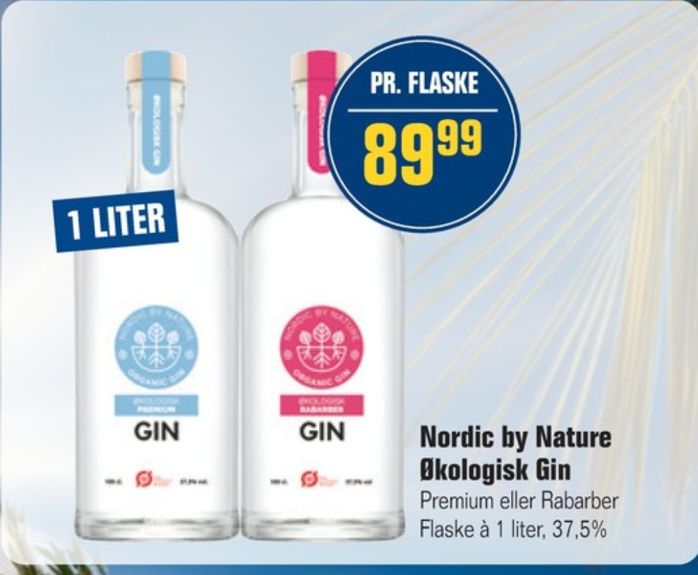 Nordic By Nature Rabarber, Gin