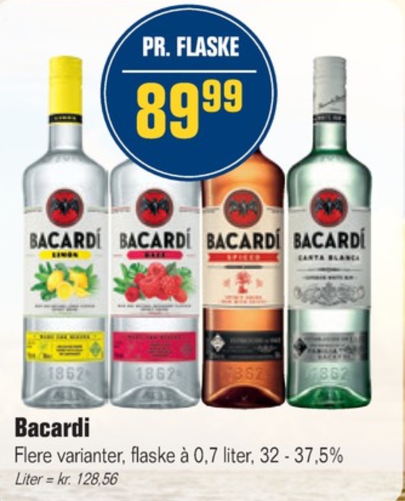 Bacardi Razz, Rom