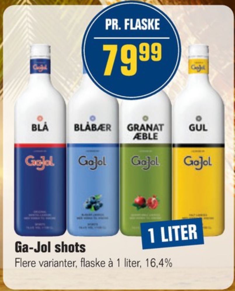Ga-Jol Blåbær, Shots