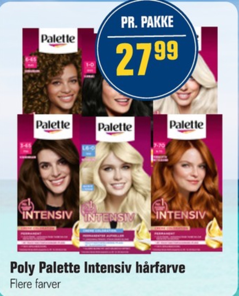 Schwarzkopf Poly Palette, Hårfarve
