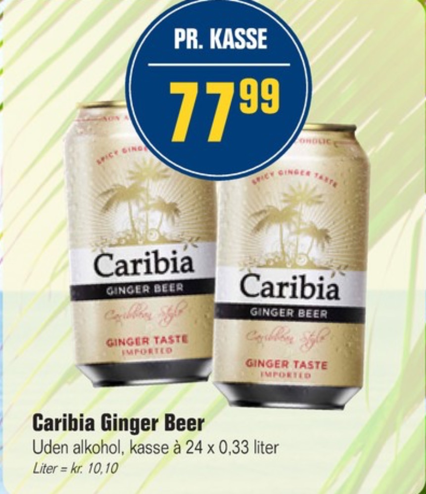 Caribia, Ginger Beer 24 pk.